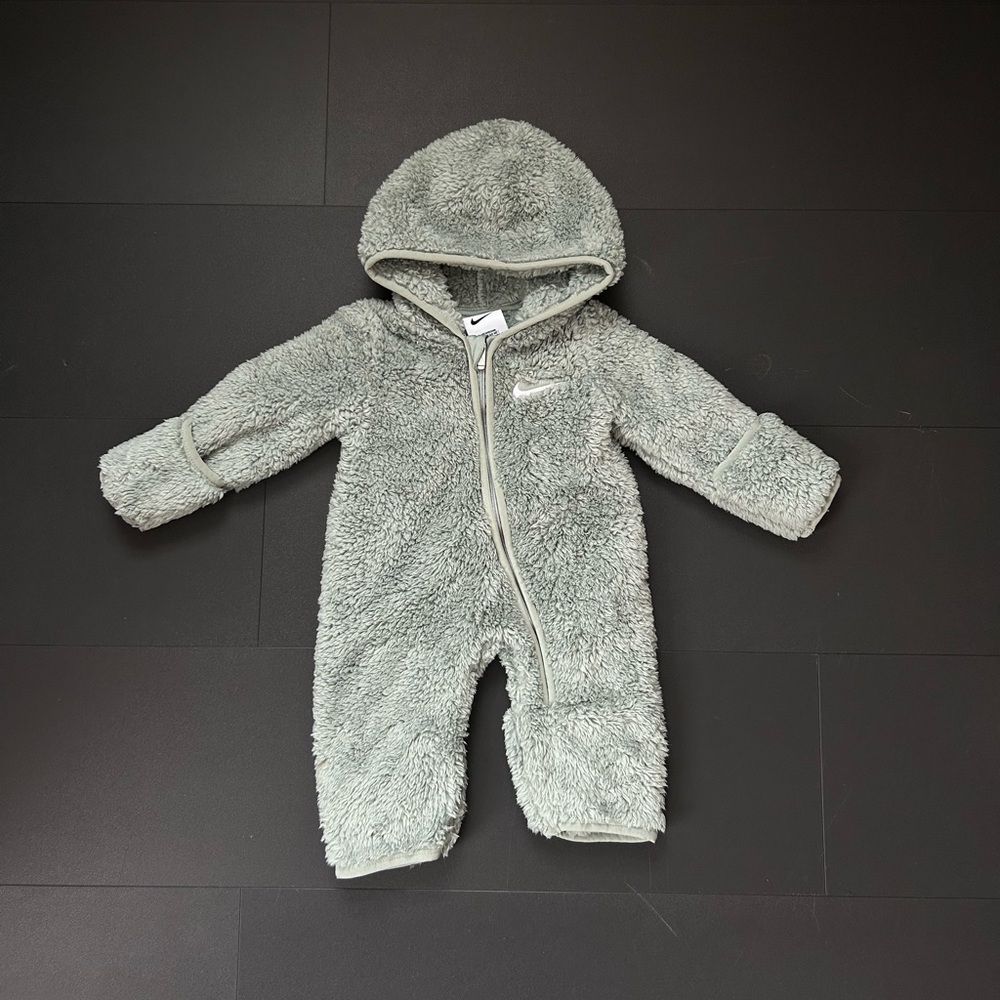 baby nike sherpa coverall